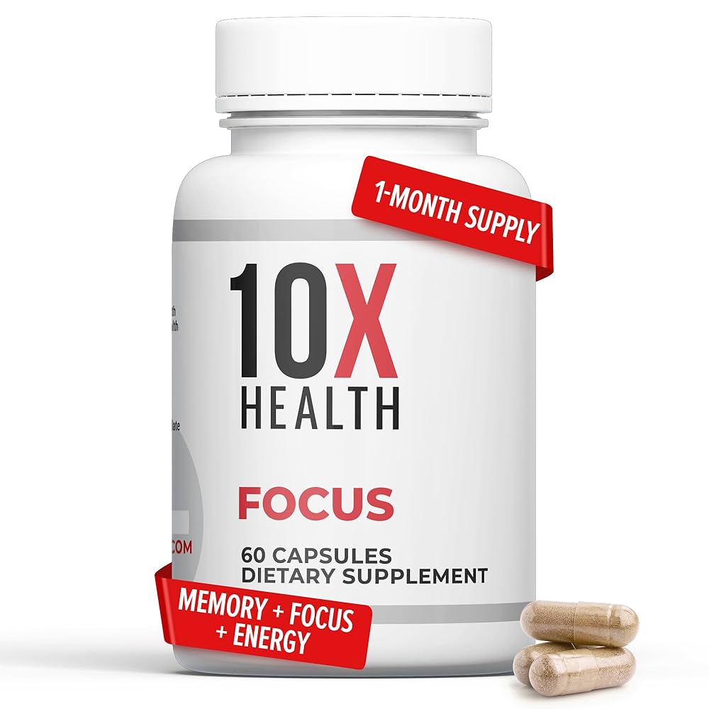 美品！placebo TABLET  REDUX Amazon.com: 10X Health Focus Rhodiola Rosea - Brain